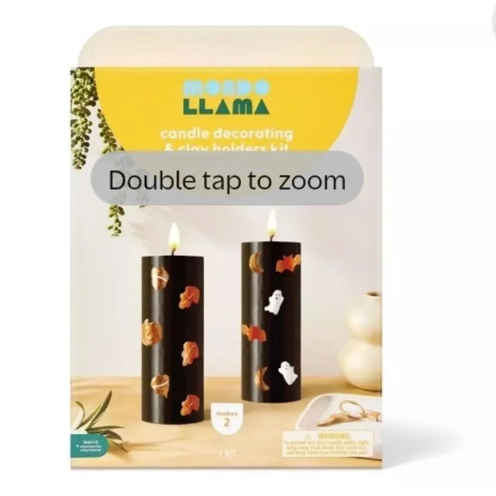 🆕️🕯Candle Decorating and Clay Holders Kit from Mondo Llama